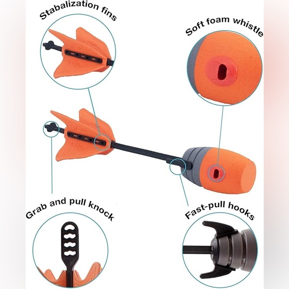 🆕 2PK Zing Air Storm Z Ammo Z-arts Arrow Darks Refills - Picture 6 of 8